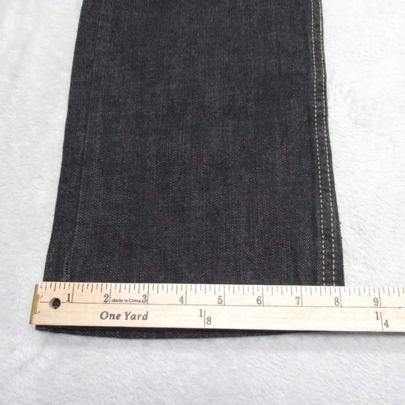 Levis 550 Jeans Women 14 Dark Wash 27x27 Relaxed Regular Cobra Straight Bootcut - Picture 16 of 16